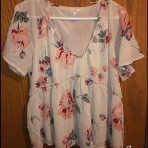 Lucky Brand floral top